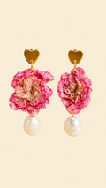Pendientes Claveles Éternel