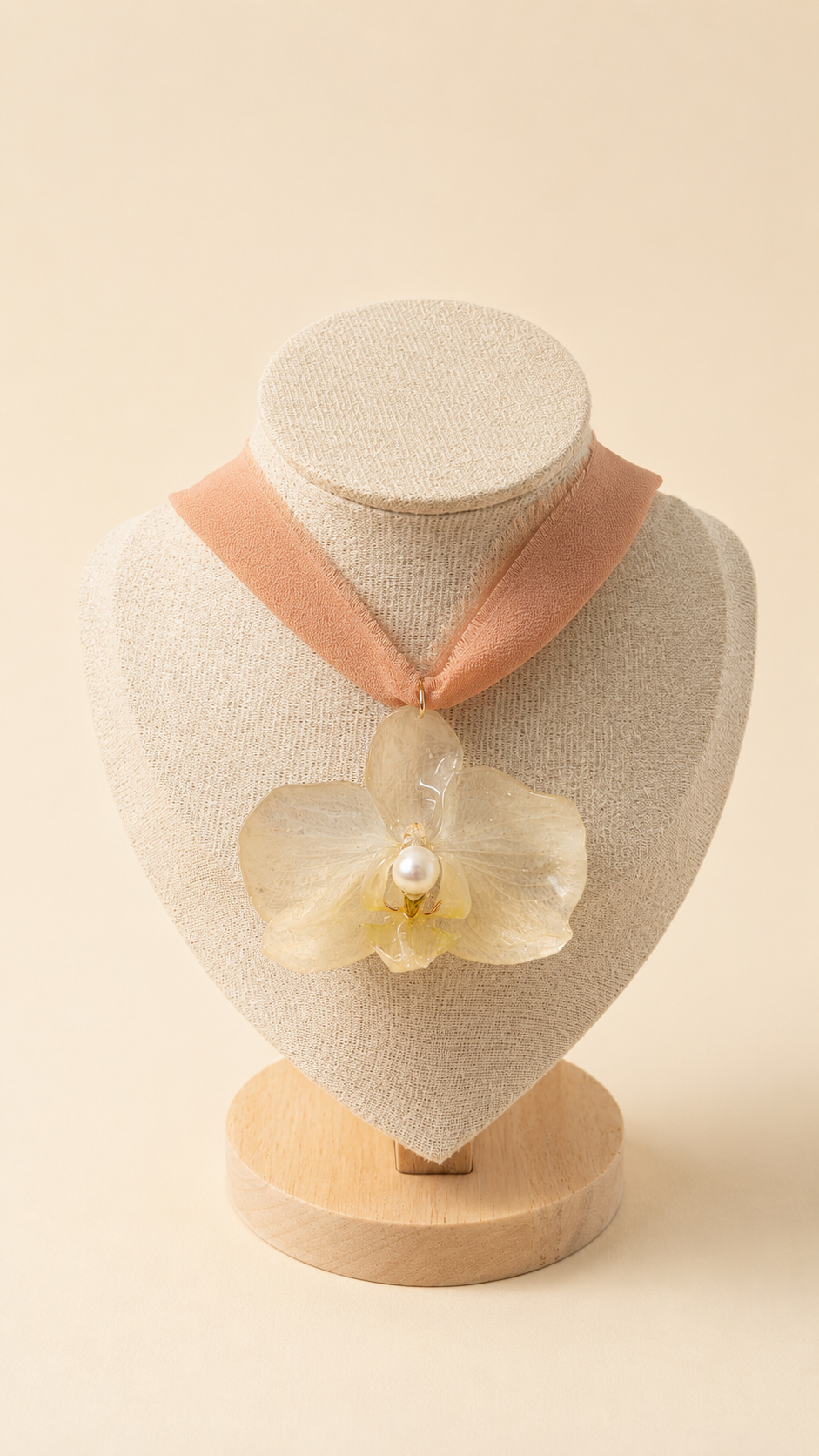 Collar Orquídea Perla