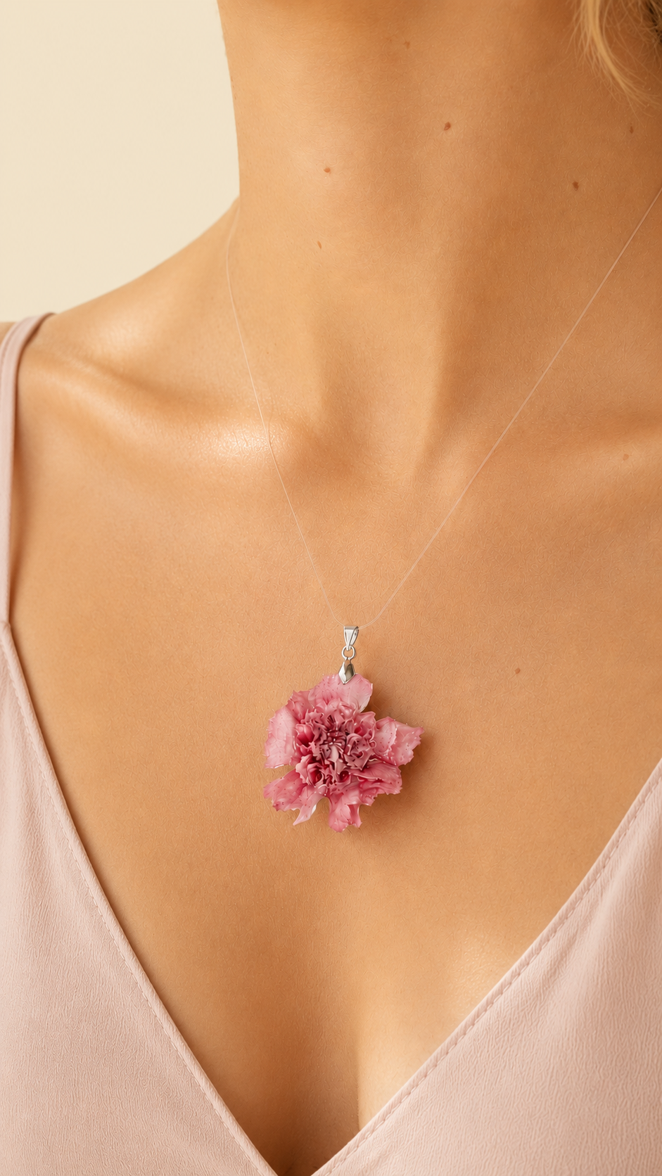 Collar Clavel Éternel