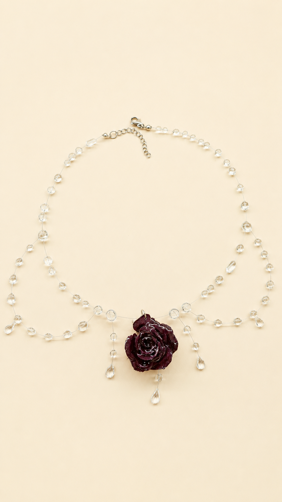 Collar Lágrimas de Rosa