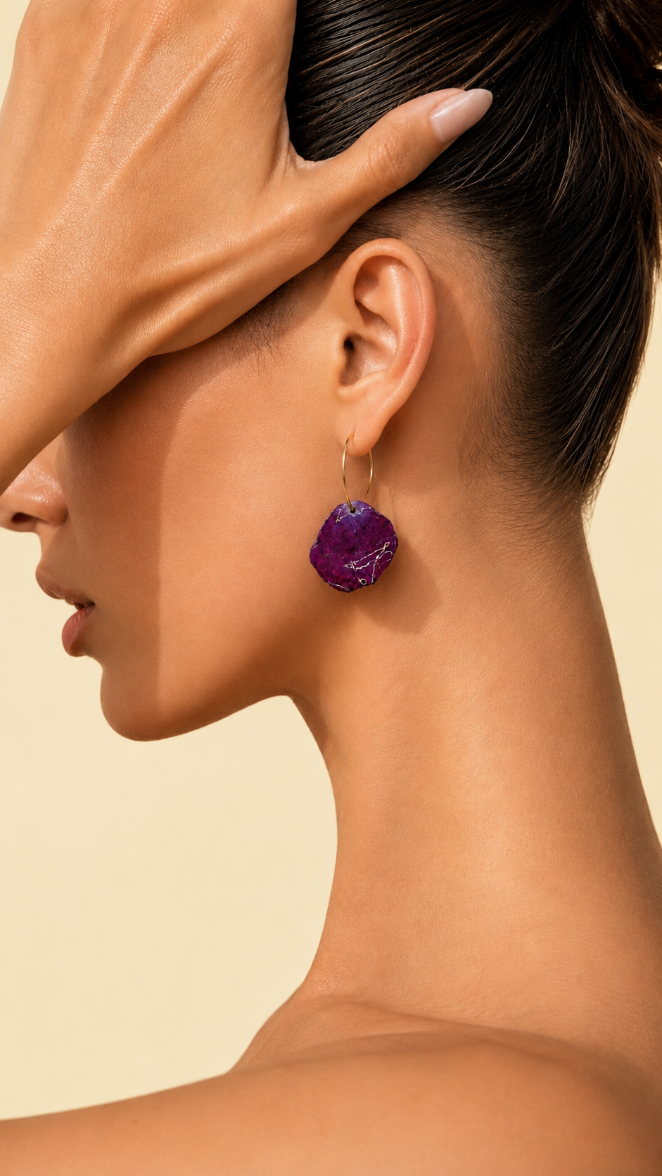 Aros Pétalos de Rosa