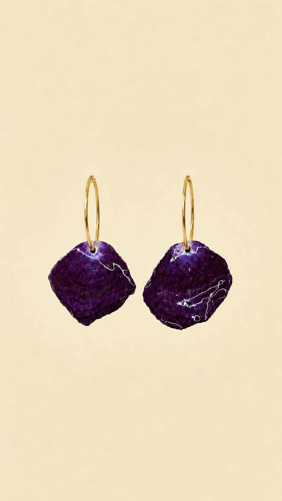 Aros Pétalos de Rosa