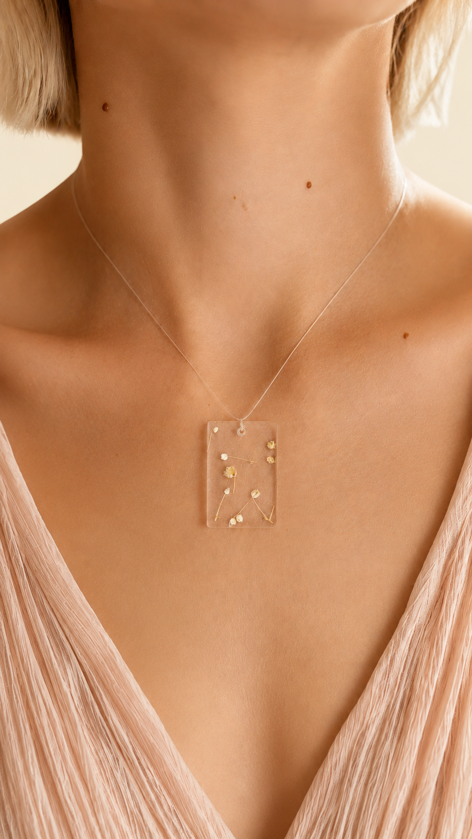 Collar Nude Blossom