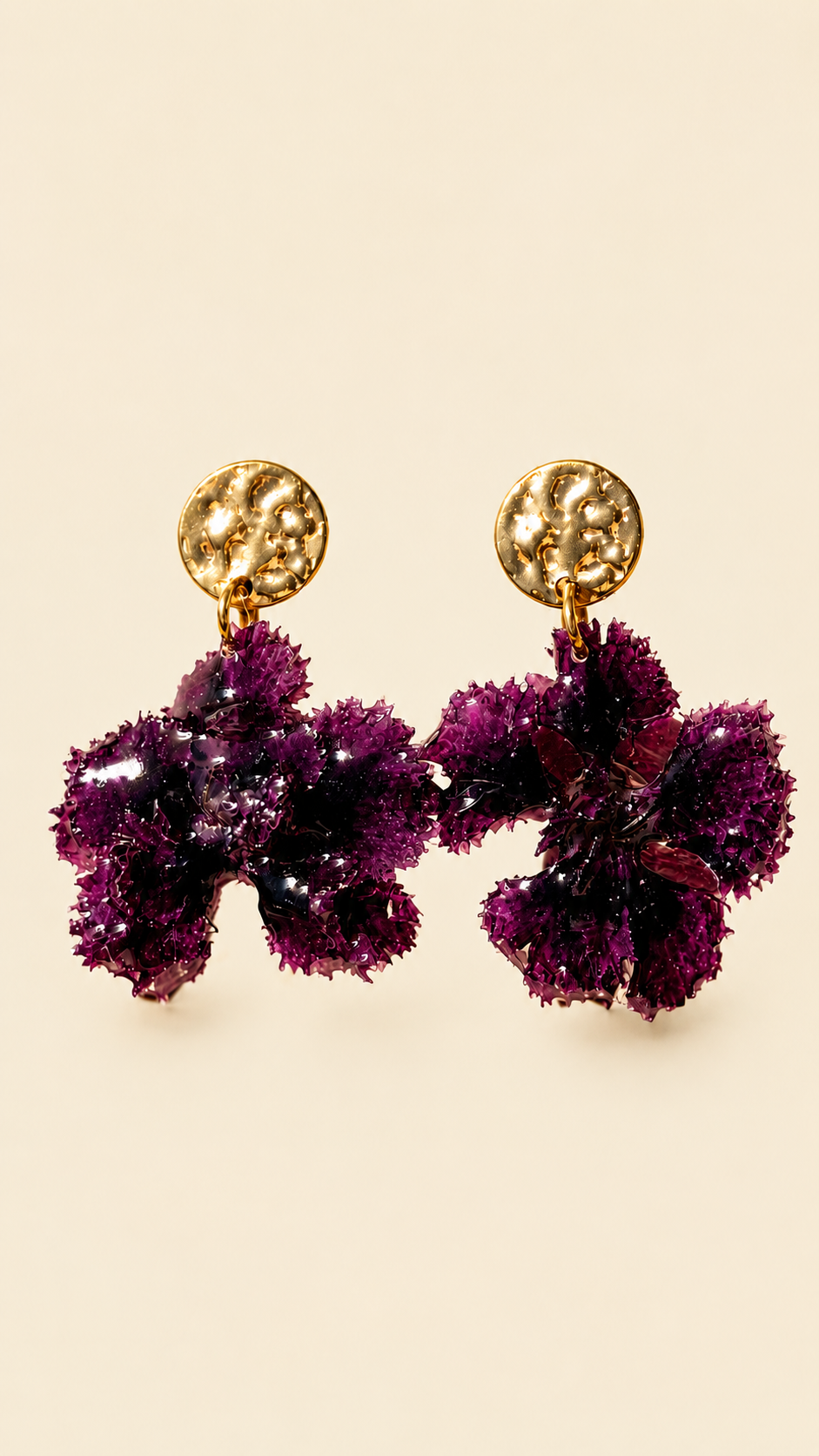 Pendientes Flor de Medianoche