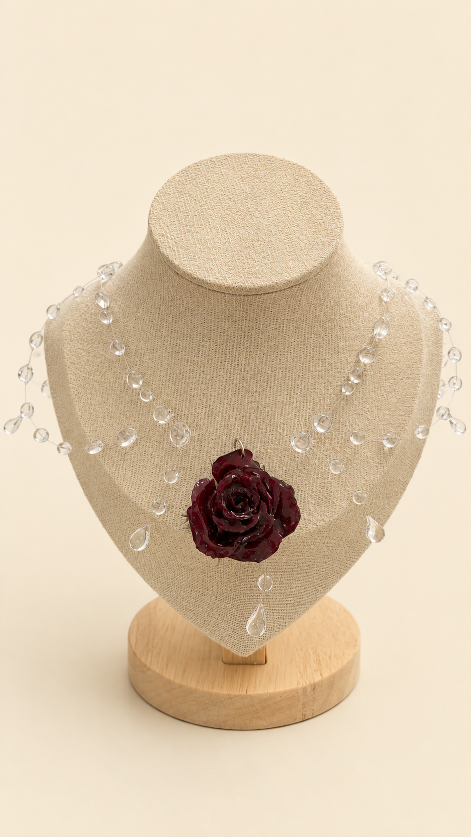 Collar Lágrimas de Rosa