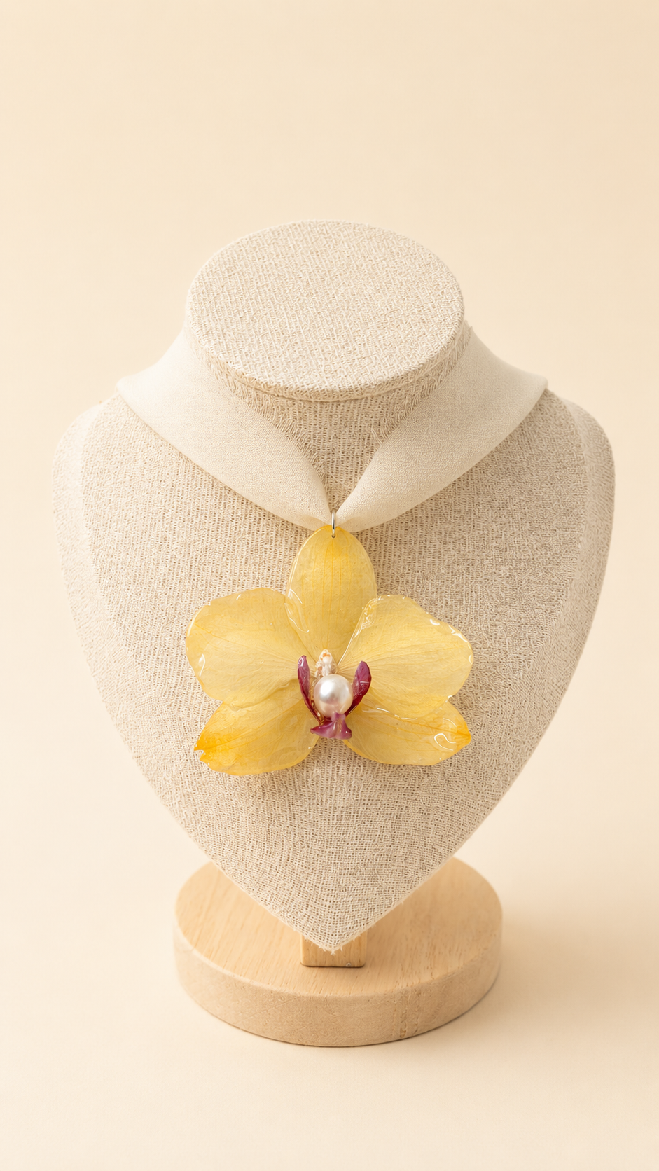 Collar Orquídea Perla
